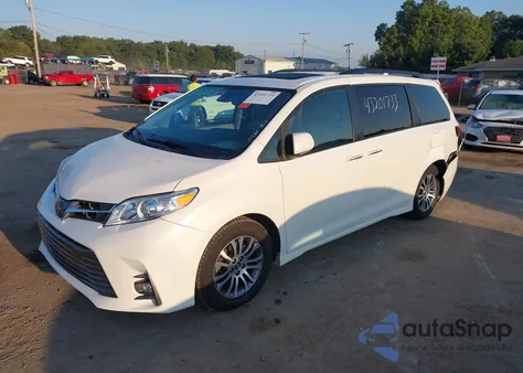 2018 Toyota Sienna Xle 8 Passenger from USA, damaged, VIN 5TDYZ3DC5JS903421